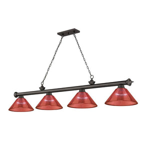 Cordon 4-Light Cone Billiard