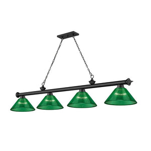 Cordon 4-Light Cone Billiard