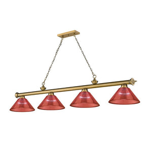 Cordon 4-Light Cone Billiard