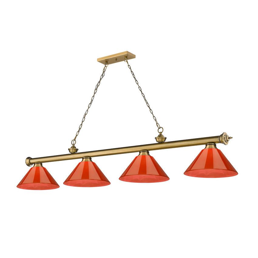 Cordon 4-Light Cone Billiard