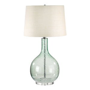 Glass 28" High 1-Light Table Lamp