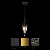 Mirage 7.5"W Round Pendant