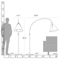 Mobius Arc Floor Lamp