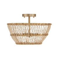 Wren 3-Light Semi Flush Mount
