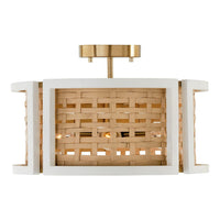 Lola 4-Light Semi Flush Mount