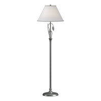 Forged Leaves and Vase Floor Lamp