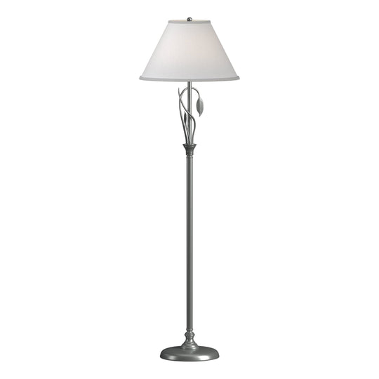Forged Leaves and Vase Floor Lamp