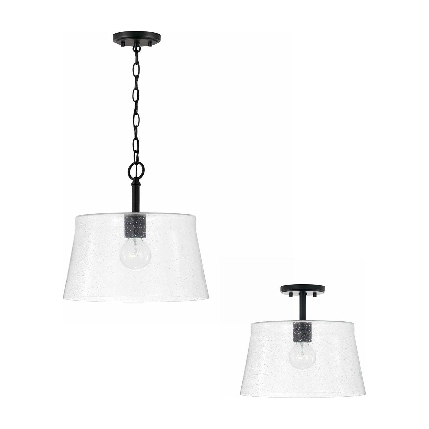 Baker 1-Light Convertible Pendant