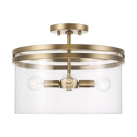 Fuller 4-Light Semi Flush Mount