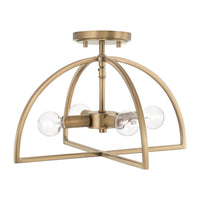 Lawson 4-Light Semi Flush Mount