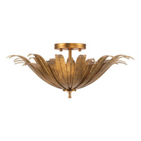 Eden 3-Light Semi Flush Mount