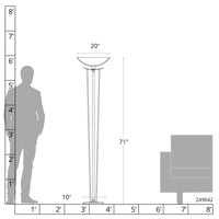 Taper Torchiere