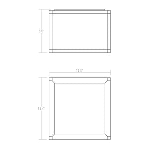 Cubix 1-Light Medium LED Surface Mount