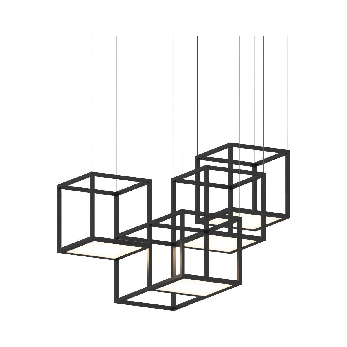 Cubix 4-Light LED Pendant