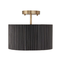 Donovan 1-Light Semi Flush Mount