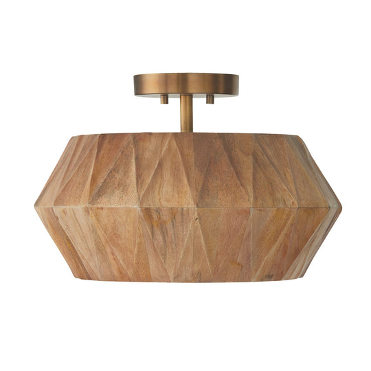 Nadeau 1-Light Semi Flush Mount