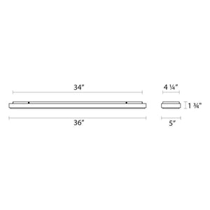 Dazzle 36" LED Bath Bar