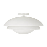 Jensen 1-Light Semi-Flush Mount