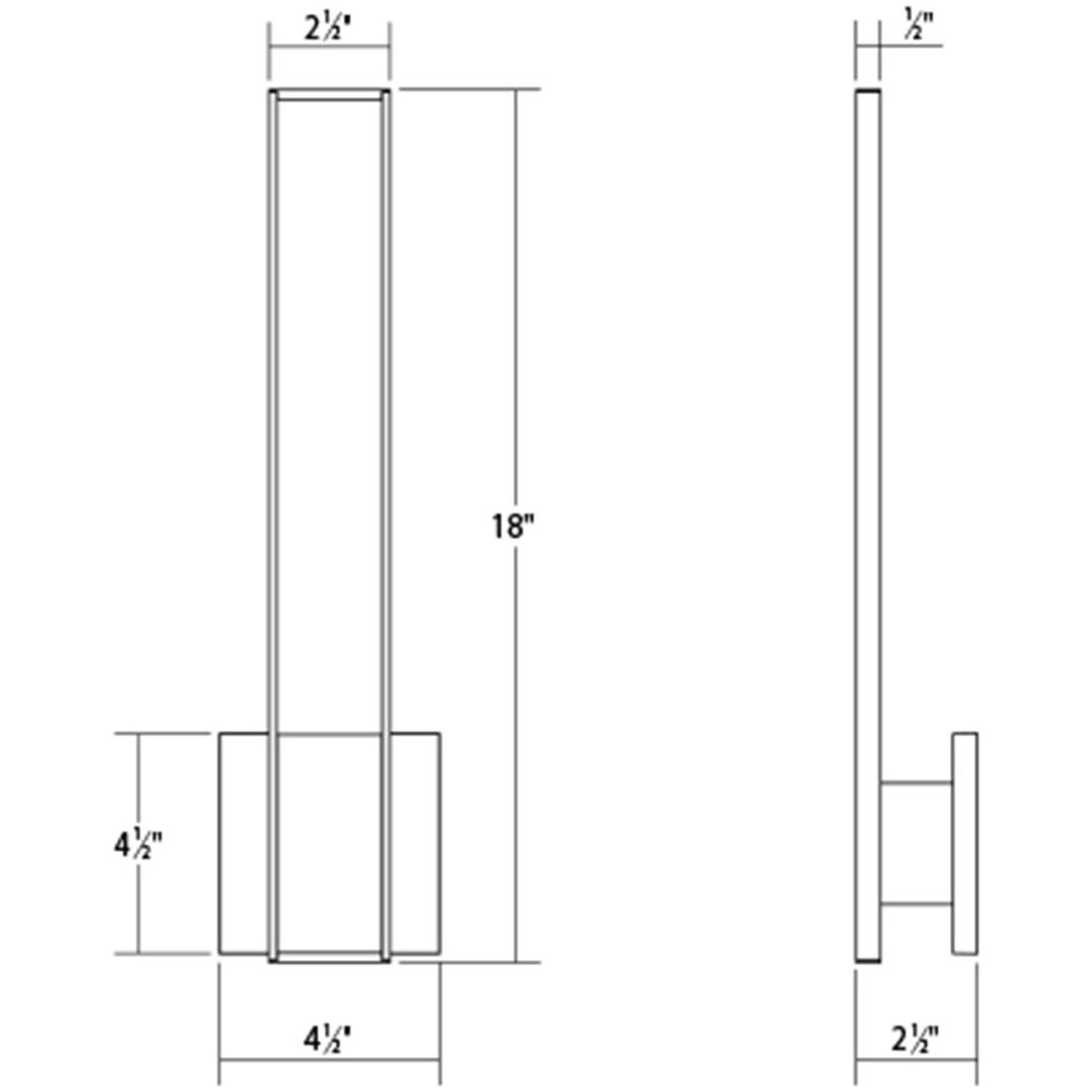 Planes LED Sconce