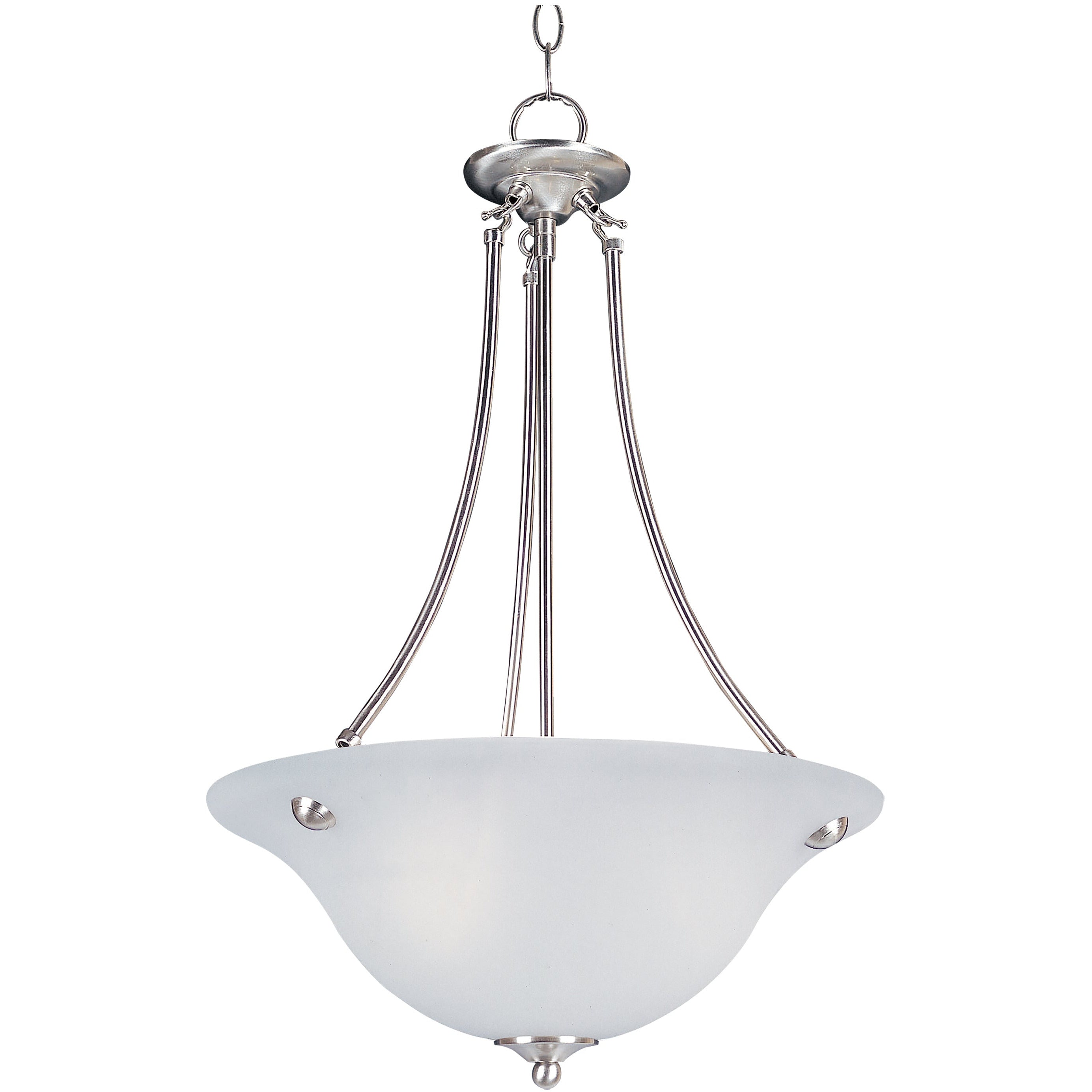 Malaga 3-Light Invert Bowl Pendant