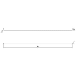 Thin-Line 8' Two-Sided LED Wall Bar