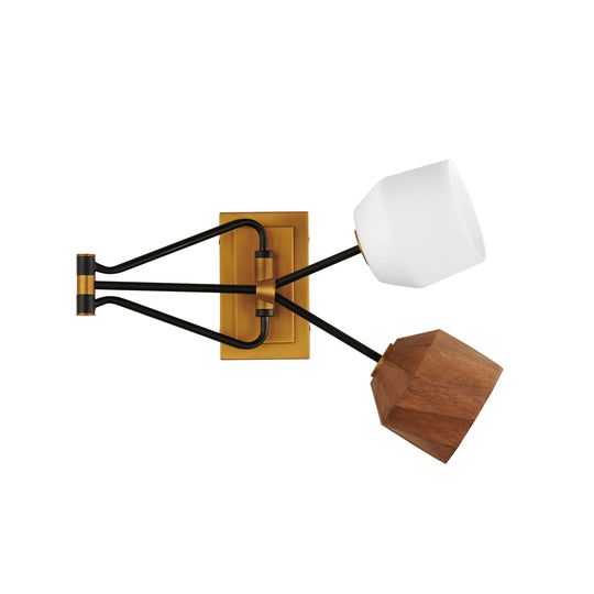 Akimbo 2-Light Swing Arm Wall Sconce