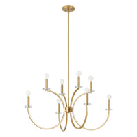 Florian 36" 8-Light Chandelier