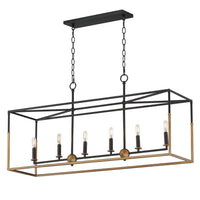 Soho 6-Light Linear Pendant