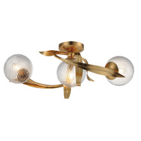 Firenze 3-Light Flush Mount