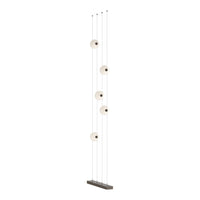 Abacus 5-Light Floor to Ceiling Plug-In LED Lamp