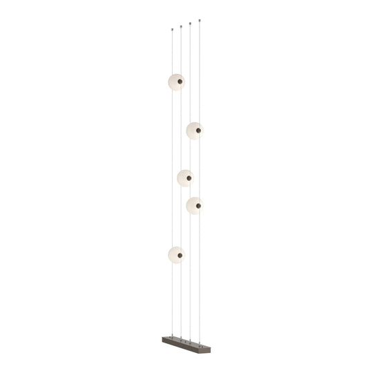 Abacus 5-Light Floor to Ceiling Plug-In LED Lamp