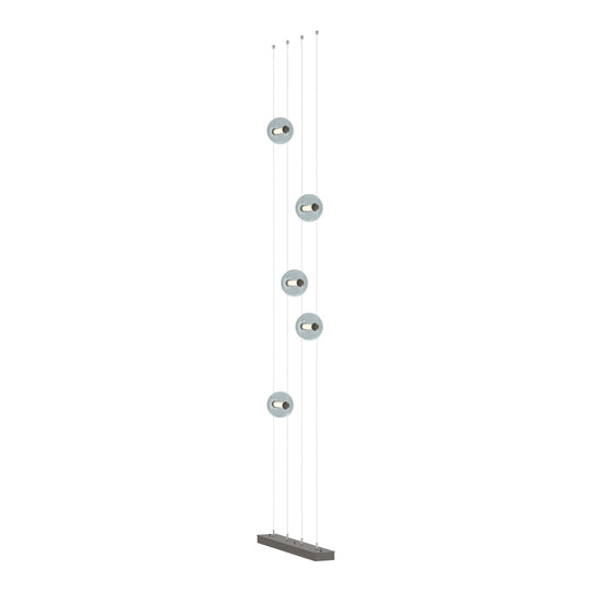 Abacus 5-Light Floor to Ceiling Plug-In LED Lamp