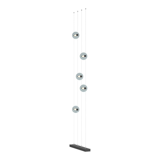 Abacus 5-Light Floor to Ceiling Plug-In LED Lamp