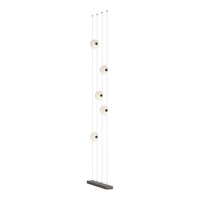 Abacus 5-Light Floor to Ceiling Plug-In LED Lamp