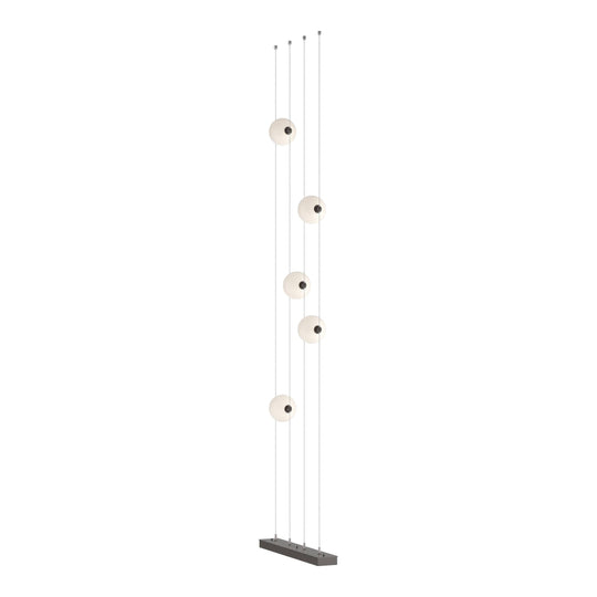 Abacus 5-Light Floor to Ceiling Plug-In LED Lamp