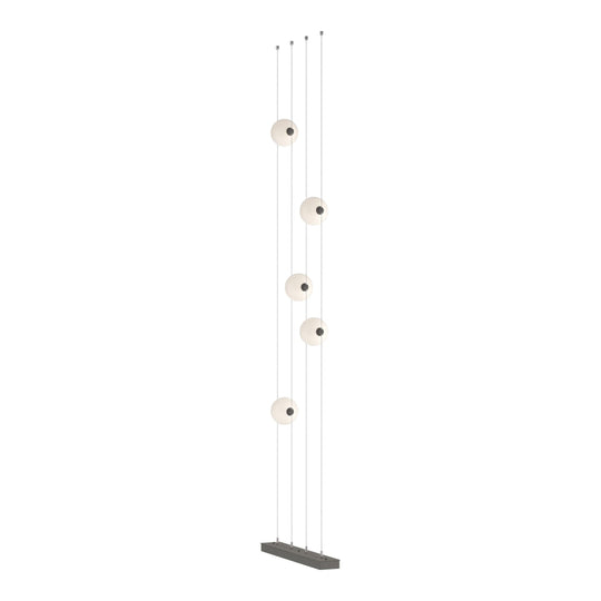 Abacus 5-Light Floor to Ceiling Plug-In LED Lamp