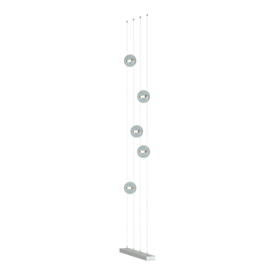 Abacus 5-Light Floor to Ceiling Plug-In LED Lamp