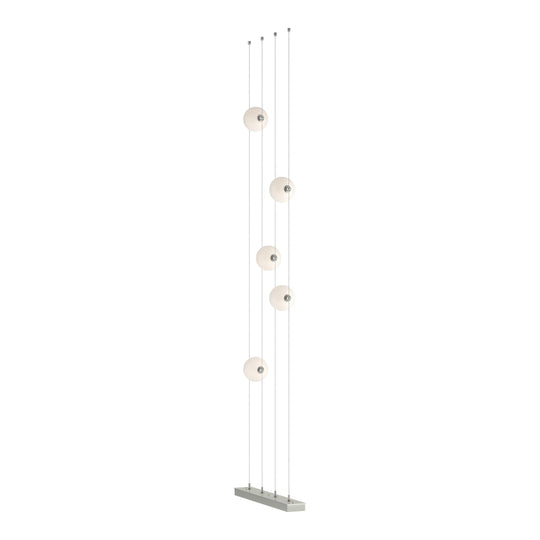 Abacus 5-Light Floor to Ceiling Plug-In LED Lamp