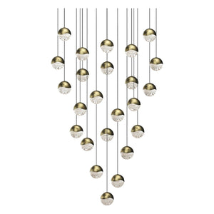 Grapes 24-Light Round Medium LED Pendant