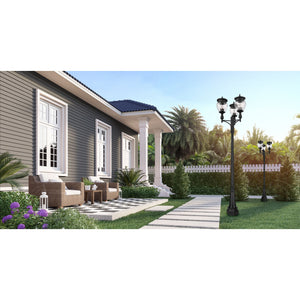 Davina 12-Light Outdoor Post Mounted Fixture