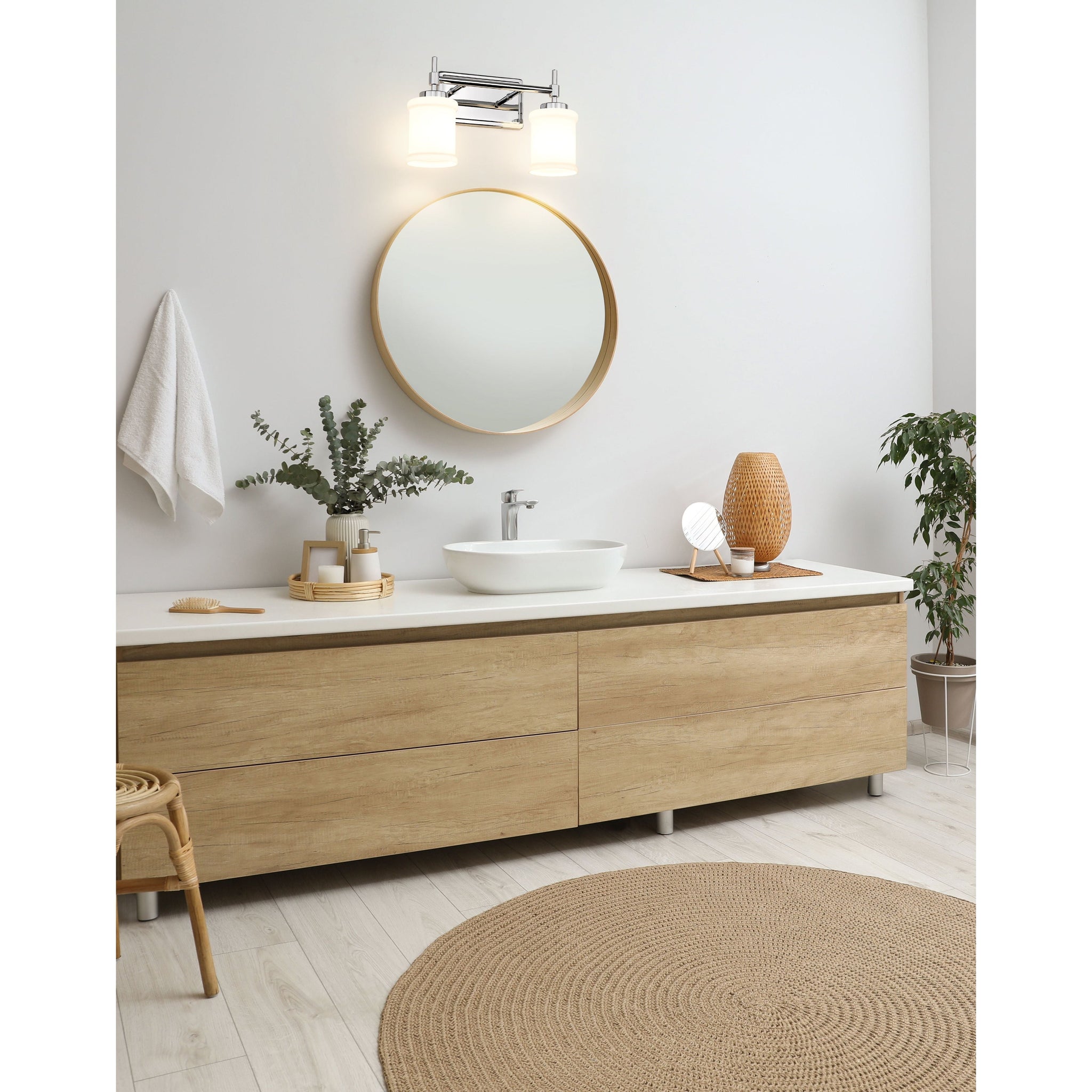 Cadoc 2-Light Vanity