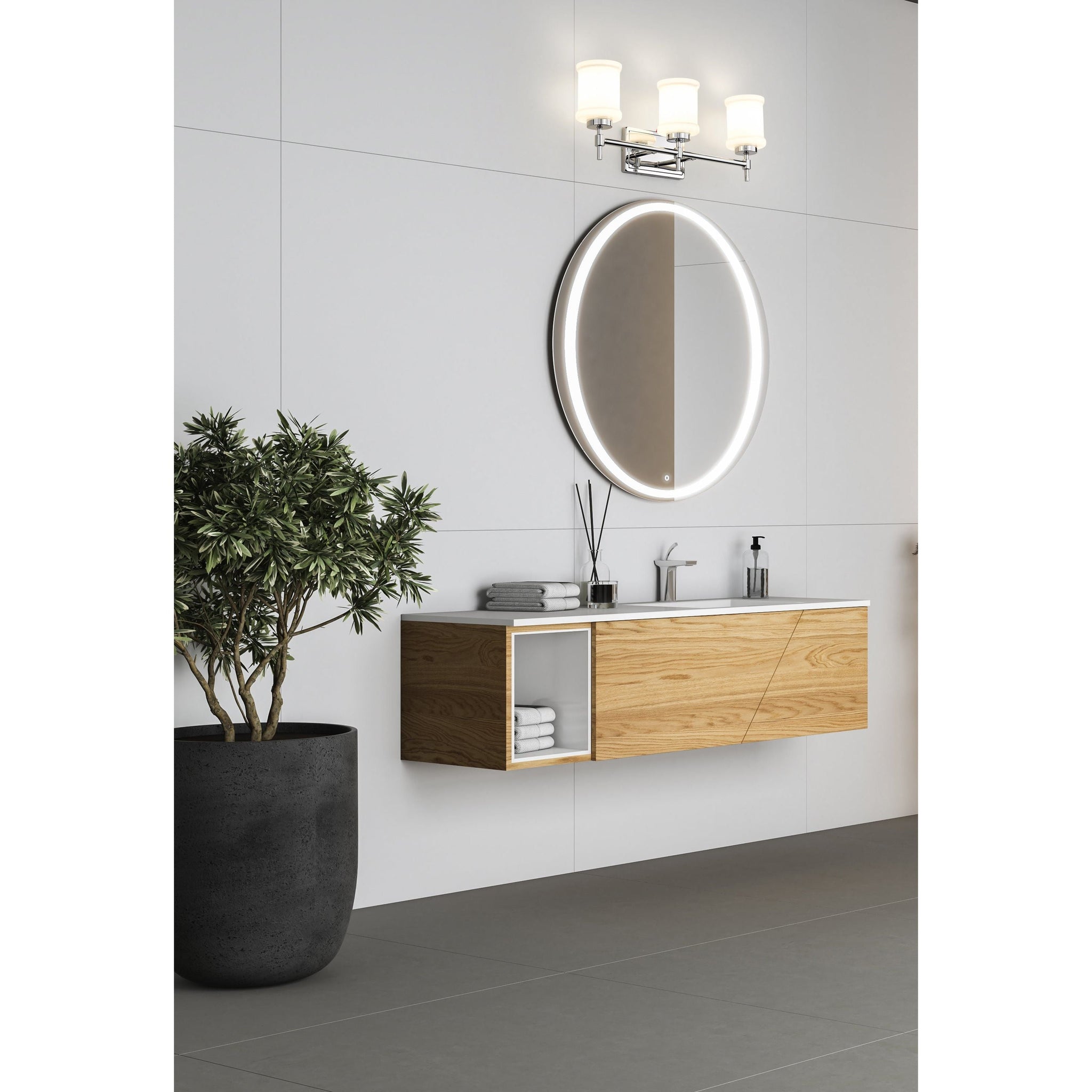 Cadoc 3-Light Vanity