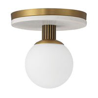 Carnagie 8" LED Flush Mount