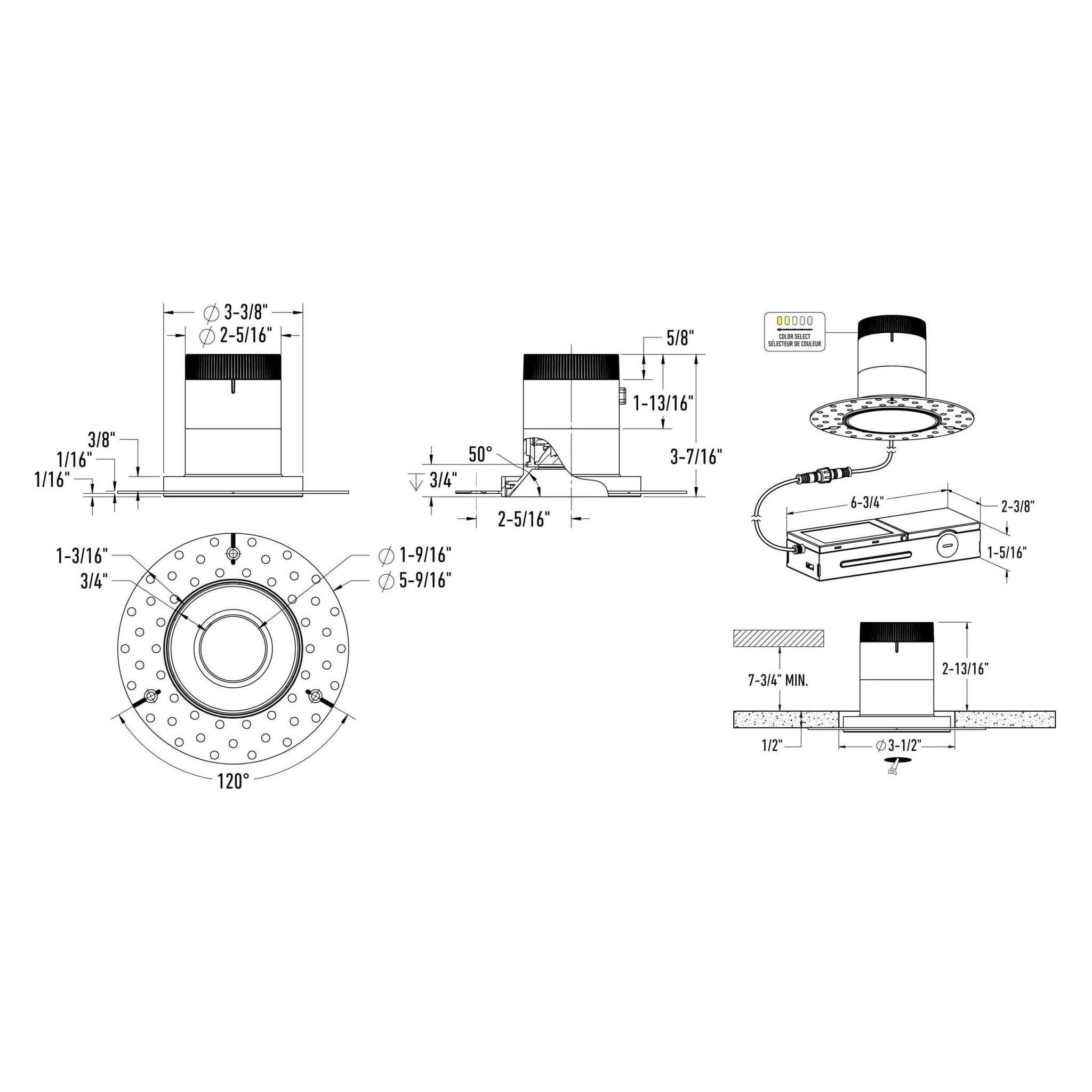 3" Modular Downlight