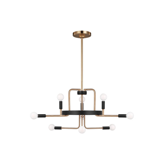 Royce Nine Light Chandelier