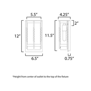 Foundry 1-Light Outdoor Wall Sconce