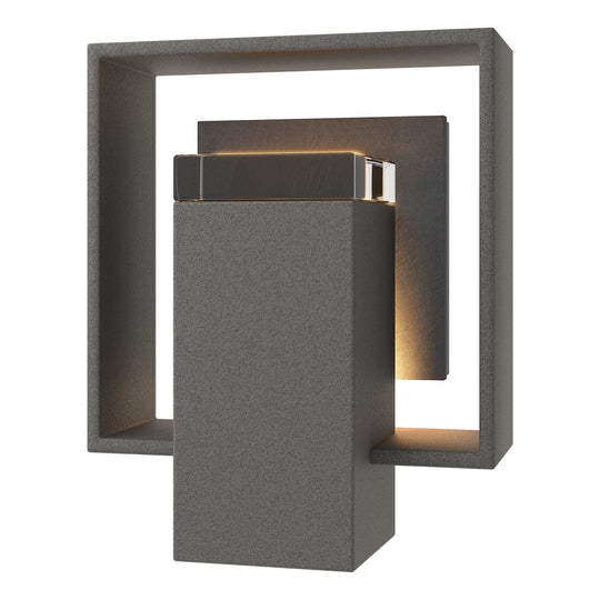 Shadow Box Small Outdoor Sconce with Slate
