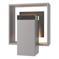Shadow Box Small Outdoor Sconce with Slate