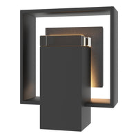 Shadow Box Small Outdoor Sconce with Slate