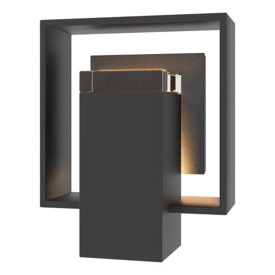 Shadow Box Small Outdoor Sconce with Slate